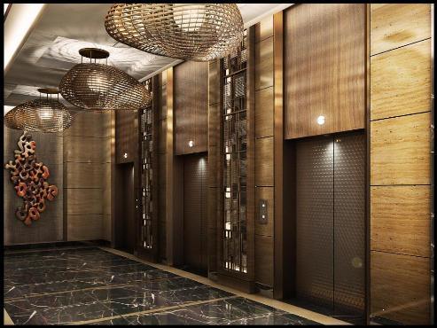 آسانسور مدرن و زیبا